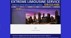 Desktop Screenshot of extremelimoatlanta.com